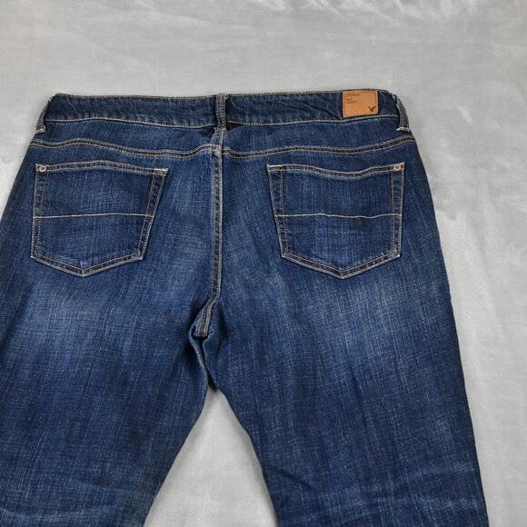American Eagle Jeans Womens 12 Boyfit (34x26) Blue Denim - Picture 7 of 11